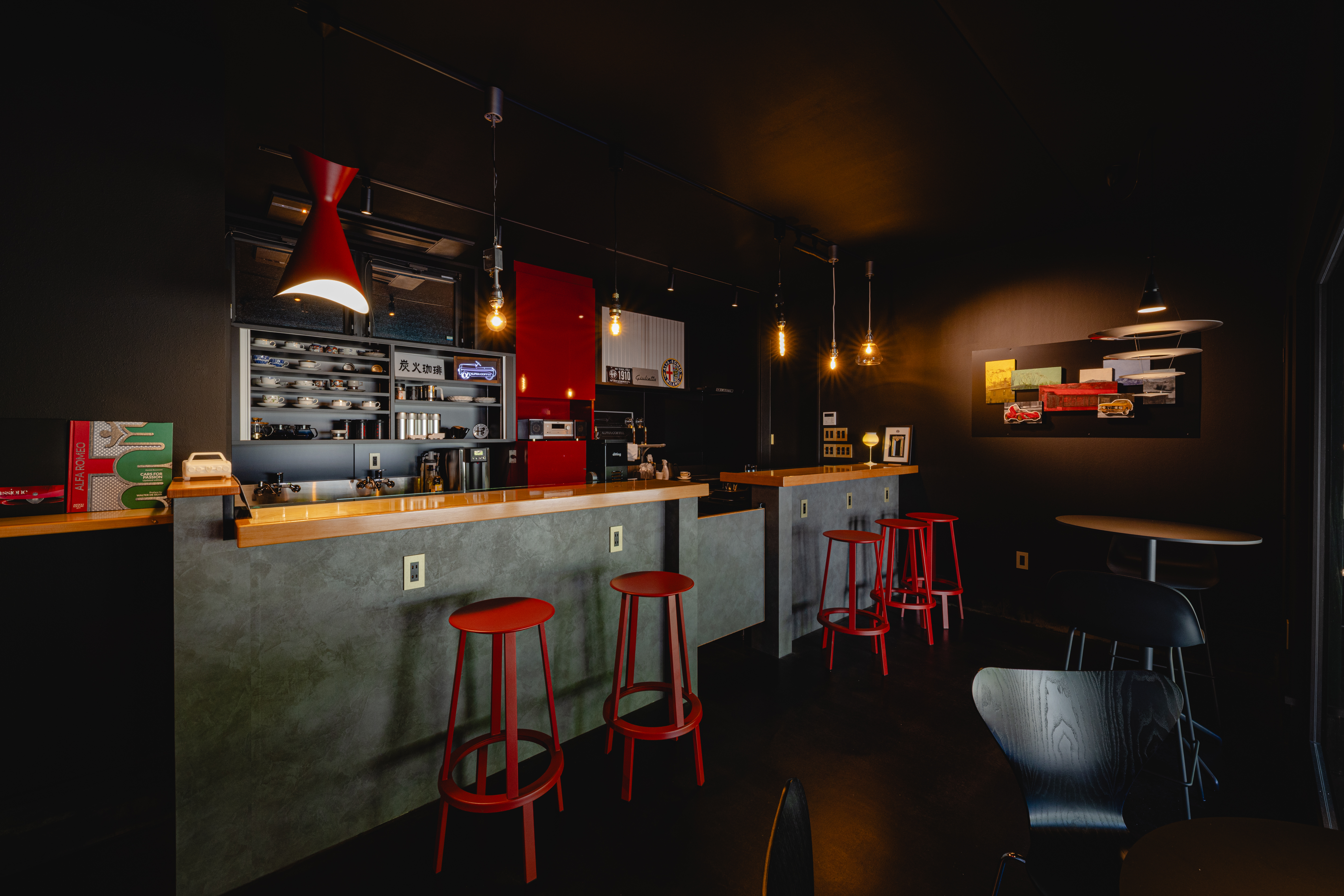 アルファコーヒー 軽井沢カフェ 店内の様子